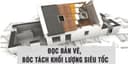 Đọc bản vẽ, bóc tách khối lượng siêu tốc