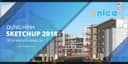 Dựng hình Sketchup 2018 từ cơ bản đến nâng cao