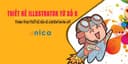 Thiết kế illustrator từ số 0 - Thành thạo thiết kế đến vẽ content nhân vật