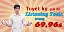 Tuyệt kỹ giải đề listening TOEIC trong 69.96s