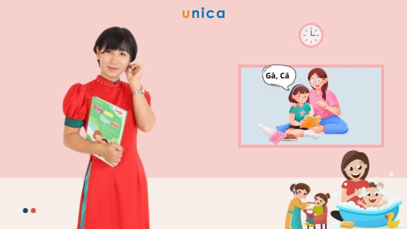 Dạy trẻ bật âm qua các hoạt động sinh hoạt hằng ngày