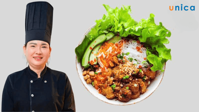 Bún Thịt Nướng - Bếp Cô Linh 