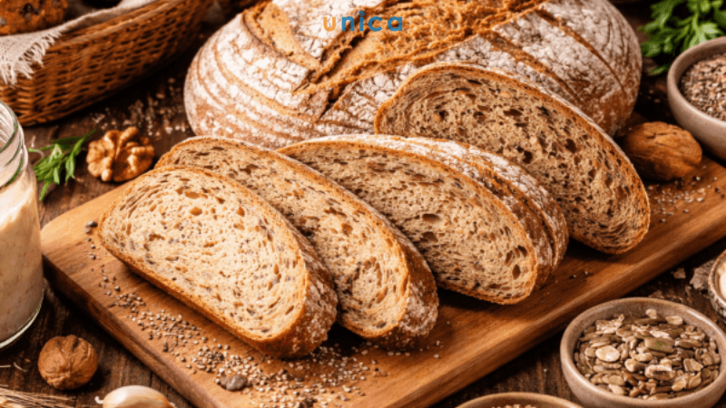 Bánh Mì Nguyên Cám Lên Men Tự Nhiên