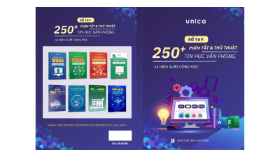 Sổ tay 250 Phím Tắt Tin Học Văn Phòng - Đội ngũ Unica