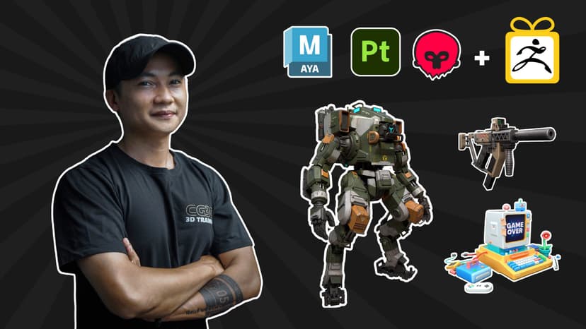 Tự học 3D Hard Surface cùng Cuong CG - TẶNG KÈM KHÓA ZBRUSH - Vũ Mạnh Cường