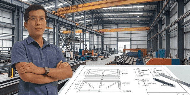 Tekla Structures: Mô Hình 3D & Triển Khai Bản Vẽ Nhà Xưởng