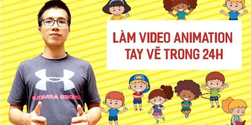 Làm video animation dạng tay vẽ trong 24h