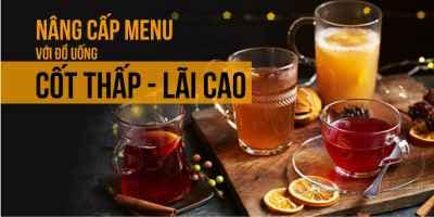 Tăng 200% lợi nhuận quán cafe với menu đồ uống cốt thấp - lãi cao - Đỗ Duy