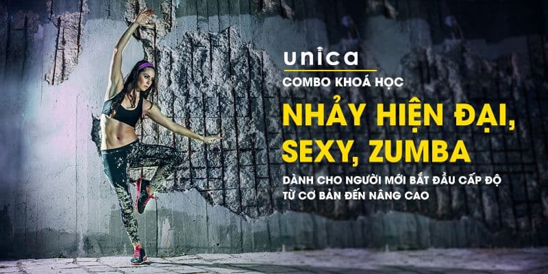 Nhảy Hiện Đại, Sexy, Zumba Dành Cho Người Mới Bắt Đầu