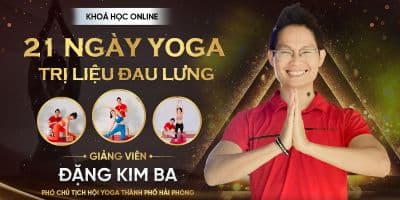 21 Ngày Yoga Trị Liệu Đau Lưng - Đặng Kim Ba