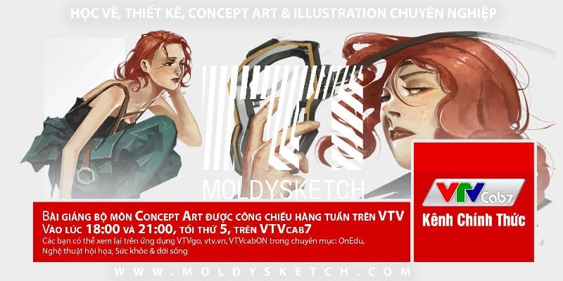 Sketching Basic - Khóa học Online Học vẽ cơ bản cho người mới bắt đầu