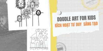 Học vẽ cơ bản-Kích hoạt tư duy sáng tạo (DOODLE ART FOR KIDS)