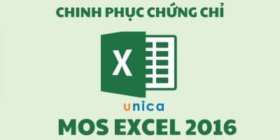Chinh Phục Chứng Chỉ MOS Excel 2016 - MOSHUB - Tin học quốc tế hàng đầu