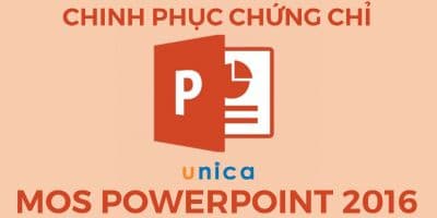 Chinh Phục Chứng Chỉ MOS PowerPoint 2016 - MOSHUB - Tin học quốc tế hàng đầu