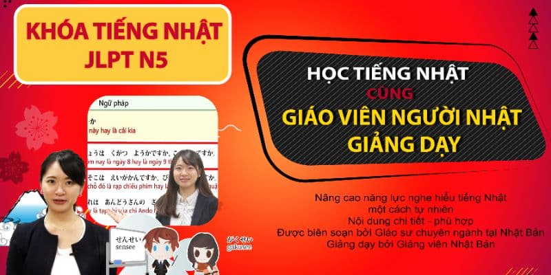 Học Tiếng Nhật Online - Khóa JLPT N5