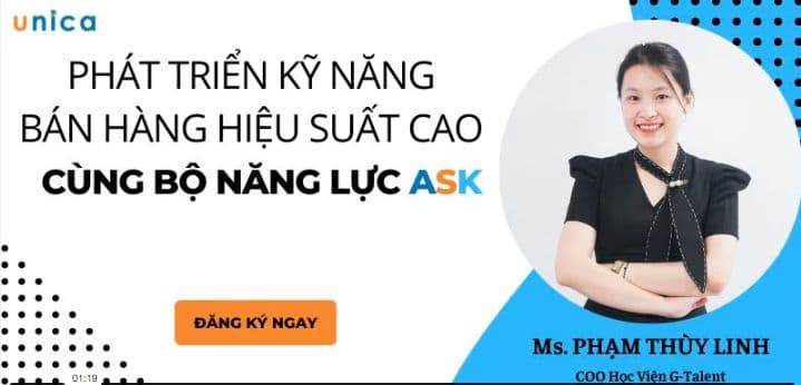 Phát triển kỹ năng bán hàng hiệu suất cao cùng bộ năng lực ASK