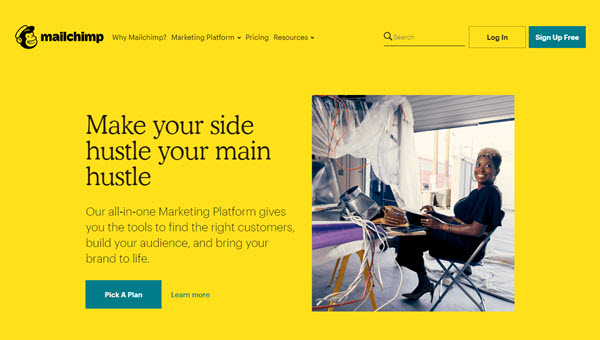 Mailchimp là gì? Giao diện của Mailchimp