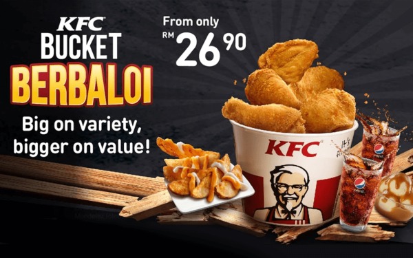 Banner quảng cáo của KFC