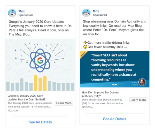So sánh quảng cáo được trả tiền và không được trả tiền