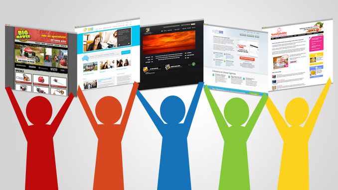 Mot so han che trang Microsite