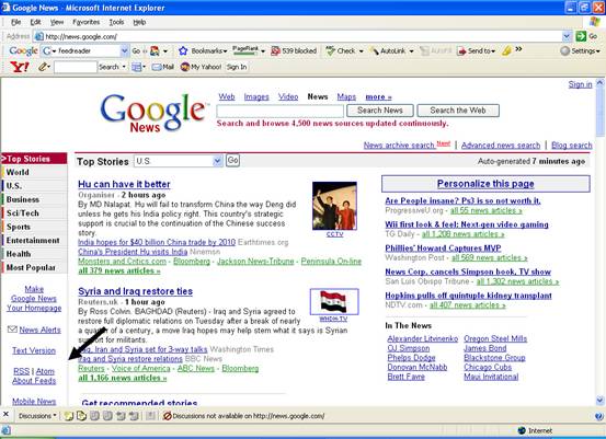 Sử dụng RSS cho trang web một cách hiệu quả