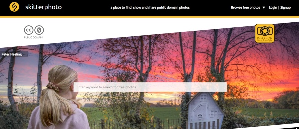 Website ảnh dành cho Designer - Skitter Photo