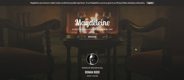 Website ảnh dành cho Designer - Magdeleine