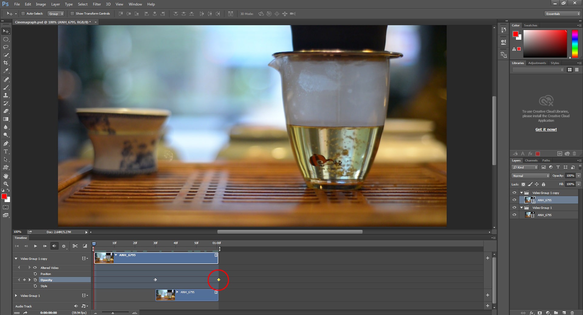 Sử dụng Photoshop để tạo ra Cinemagraph