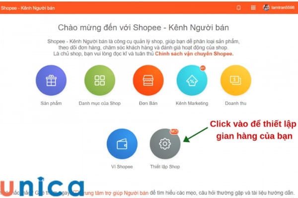 Thiết lập kênh bán hàng