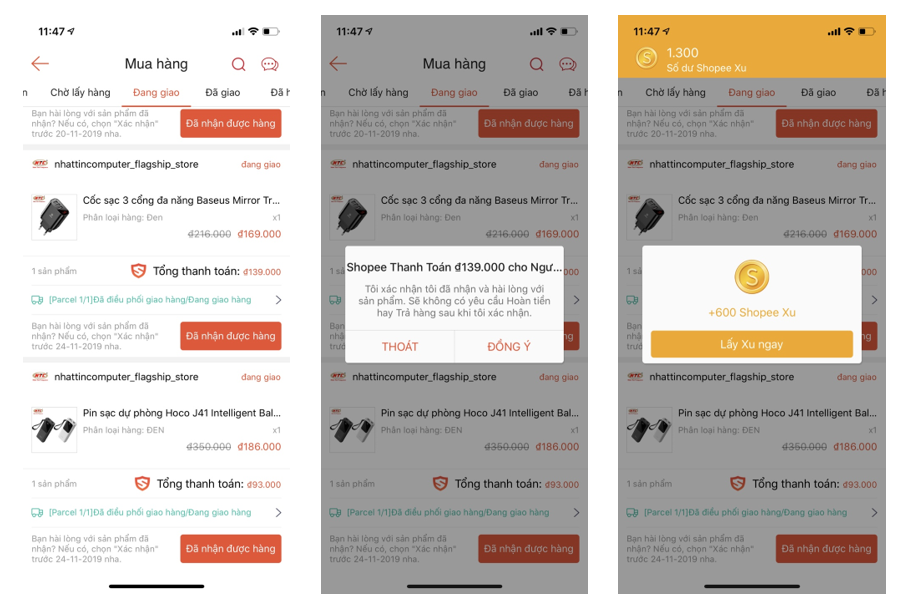 Đánh giá sản phẩm là một trong những cách tích xu