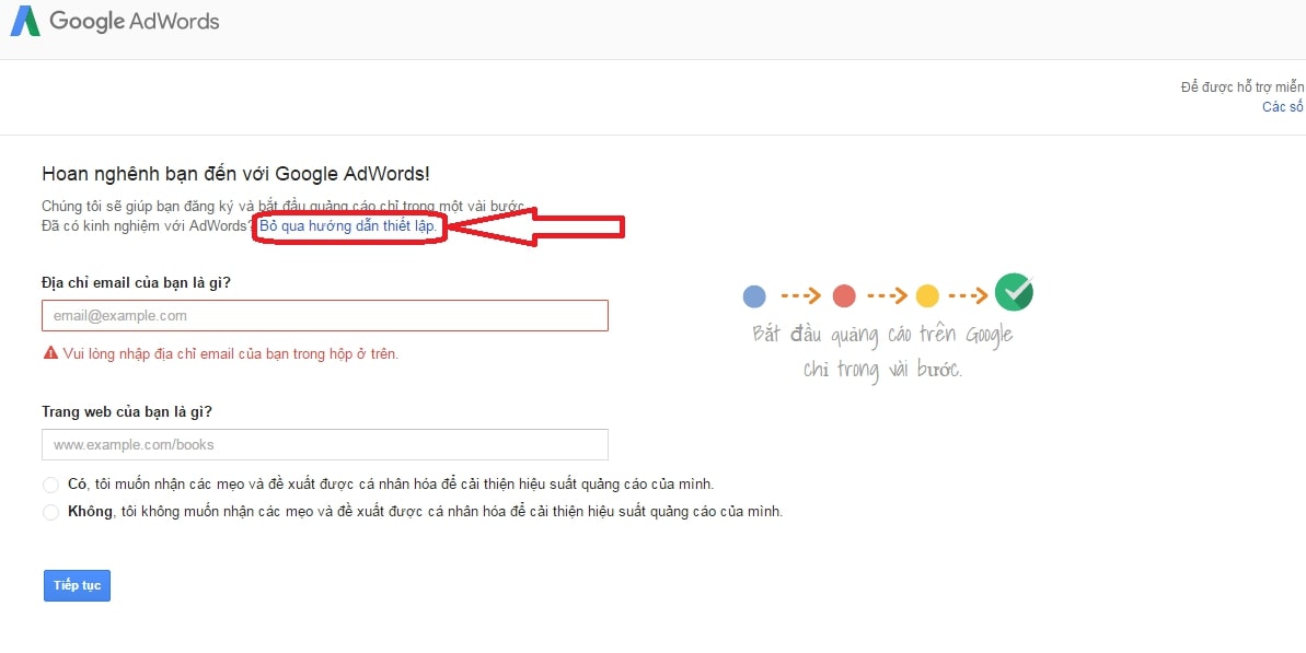 cách chạy quảng cáo google ads