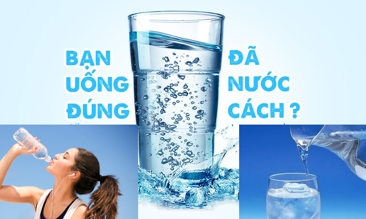 uống nước đúng cách