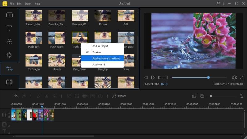 Sử dụng app ghép nhạc vào ảnh BeeCut để ghép ảnh