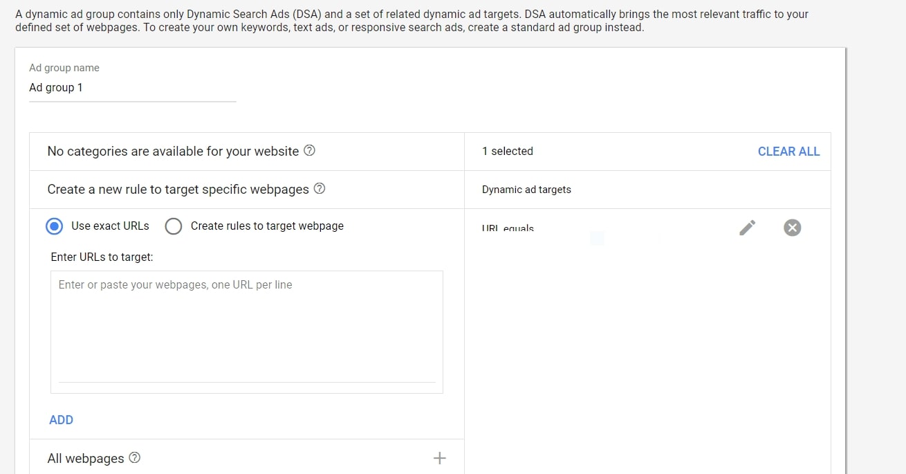 quảng cáo tìm kiếm động