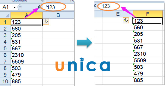 3 cách bỏ dấu phẩy trước số trong excel đơn giản và hiệu quả