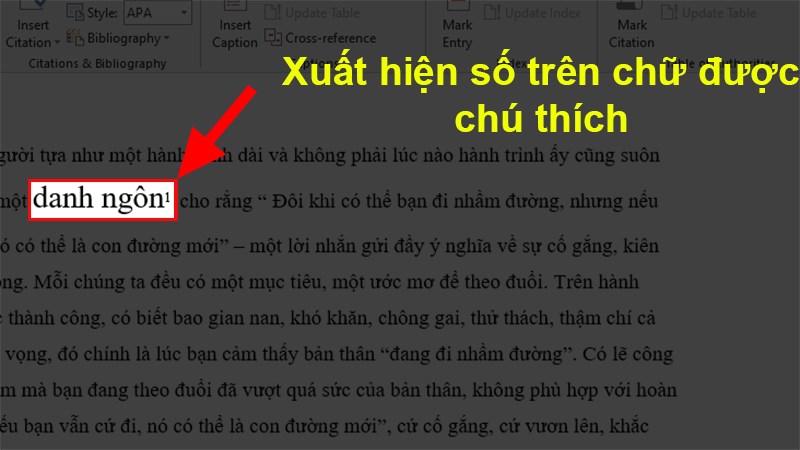 4 cách tạo chú thích trong word siêu đơn giản, ai cũng nên biết