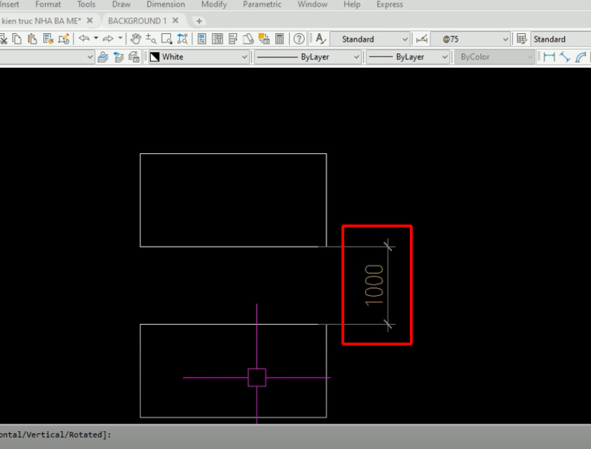 Copy đối tượng thông thủy 1000