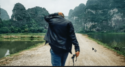 Đây là kết quả của cách blur ảnh trong photoshop