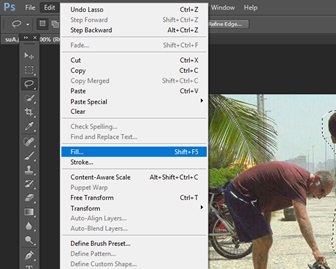 Sử dụng công cụ FIll