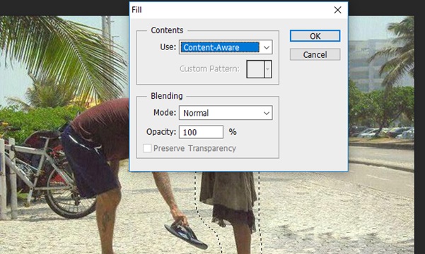 Tùy chỉnh Use, mode, opacity