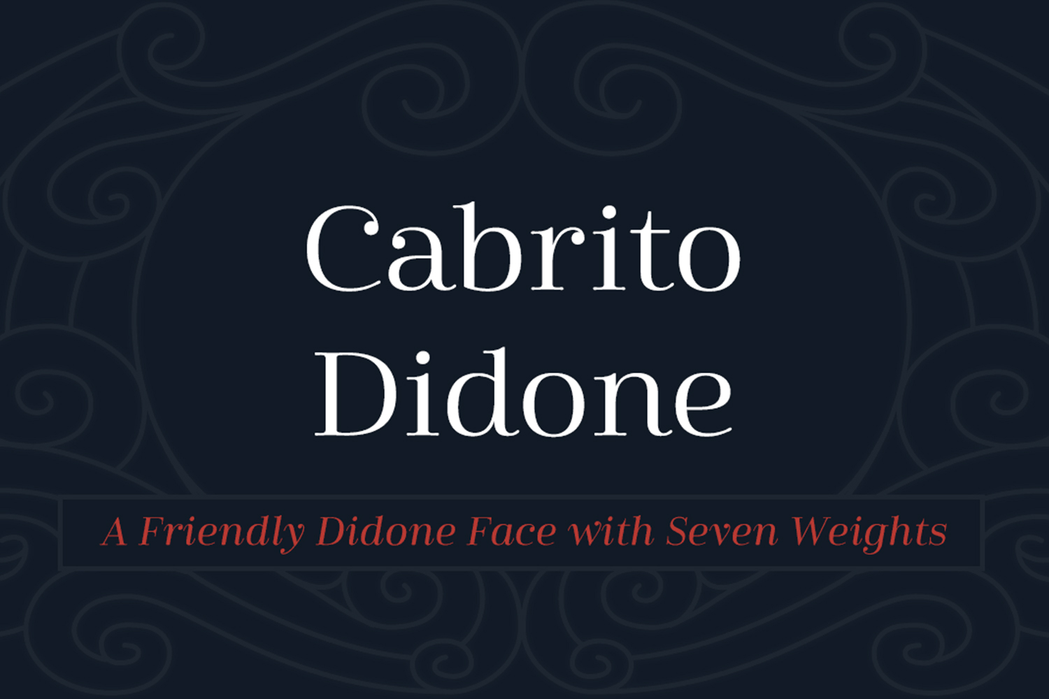 font-Cabrito-Didone