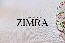 font-Zimra-Serif