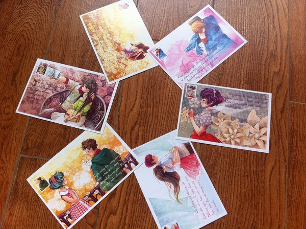 Kích thước tiêu chuẩn của postcard