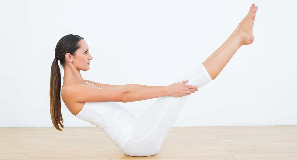 yoga tư thế con thuyền