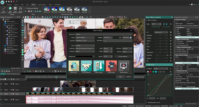 Phần mềm VSDC Free Video Editor
