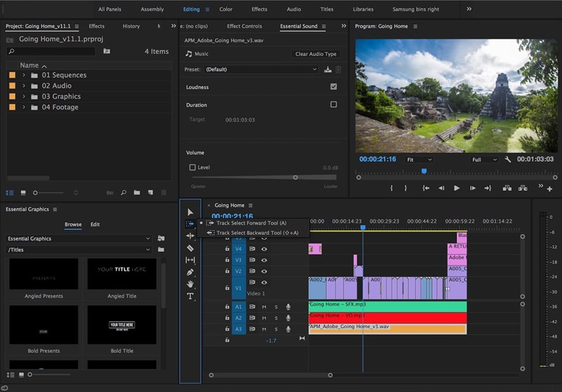Phần mềm Adobe Premiere Pro