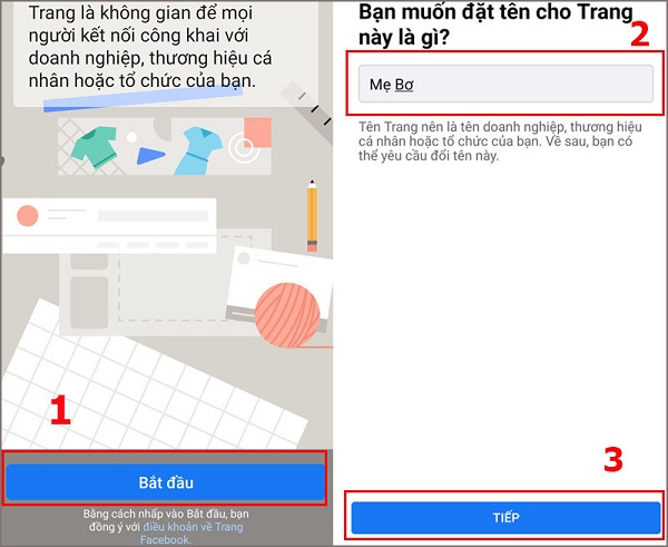 Thao tác đặt tên trang