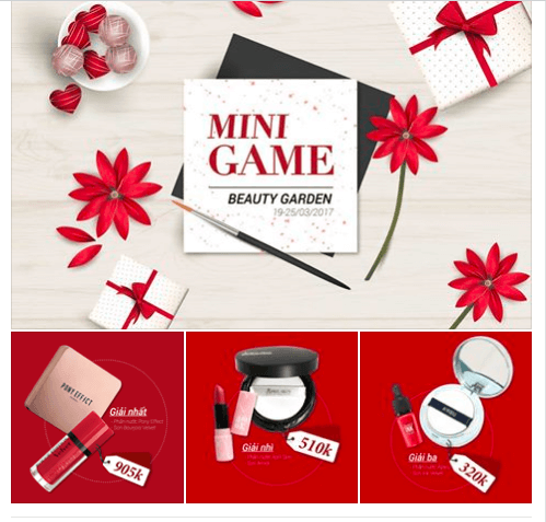 Tổ chức minigame để tăng tương tác trên Facebook