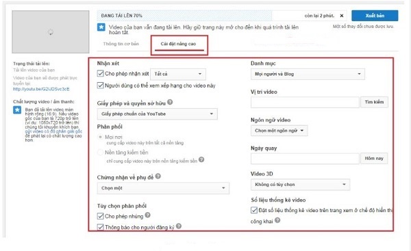 Huong dan tao video youtube