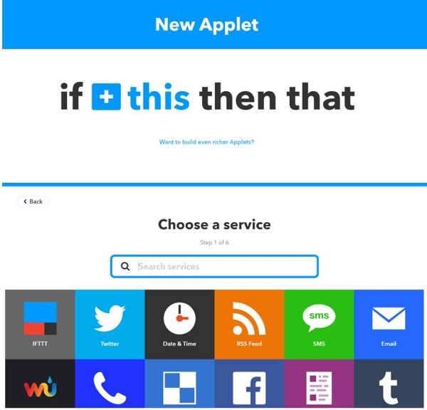 huong dan su dung ifttt